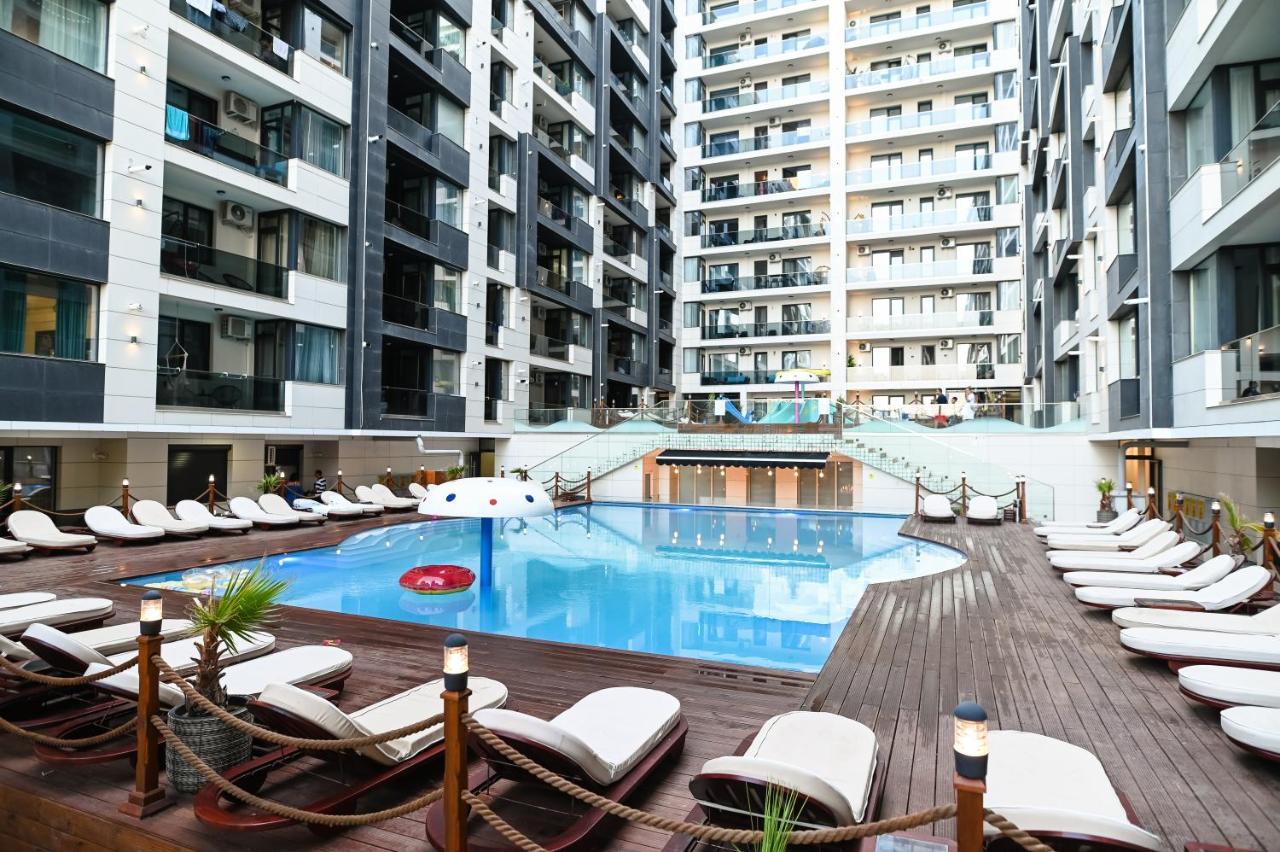 Apartament De Poveste Pe Plaja In Resort De Lux Navodari Luaran gambar